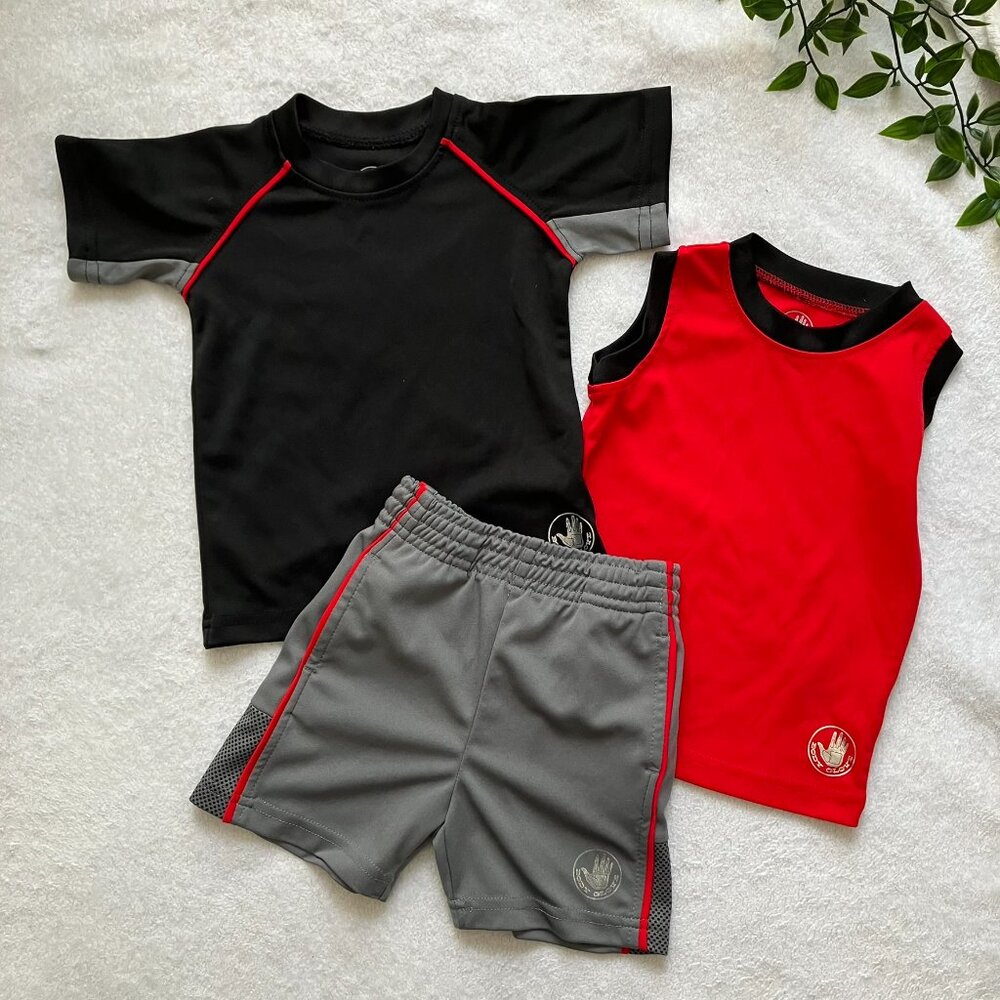 Body Glove 3 Piece Summer Outfit Set 6-9M Baby Boy Clothes